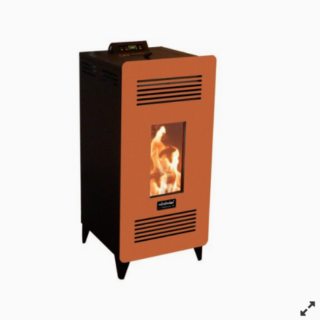 Estufa Pellet 6,7 kW PS-7500 Naranja