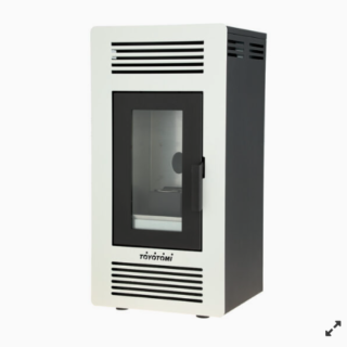 Estufa a Pellet 6,7 kW PS-7500 Blanca