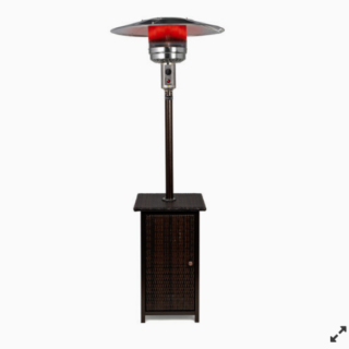 Gas Patio Heater Rattan 11 kg GPH-1388
