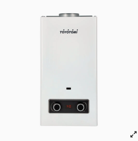 Calefón Tiro Natural Ionizado 10L Gas Natural GWH-TN10L