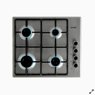 Encimera a Gas 60 cm Parrilla Esmaltada EGI-60EN