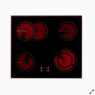 Encimera Eléctrica Vitrocerámica 60 cm EEV-60